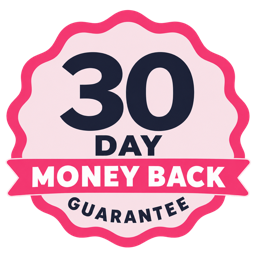 30-day money back guarantee seal